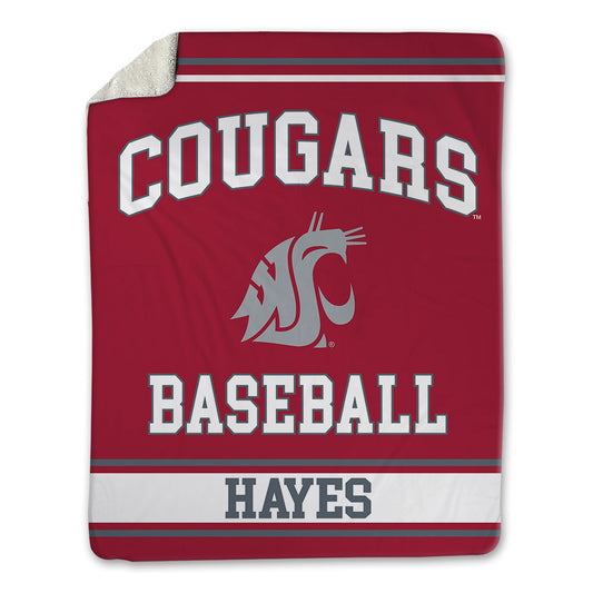 WSU - NCAA Baseball : Jacob Hayes - Blanket-0