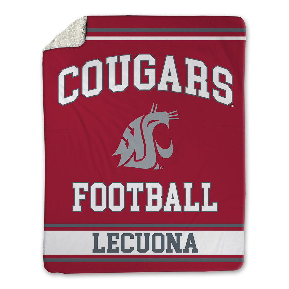 WSU - NCAA Football : Fernando Lecuona - Blanket-0