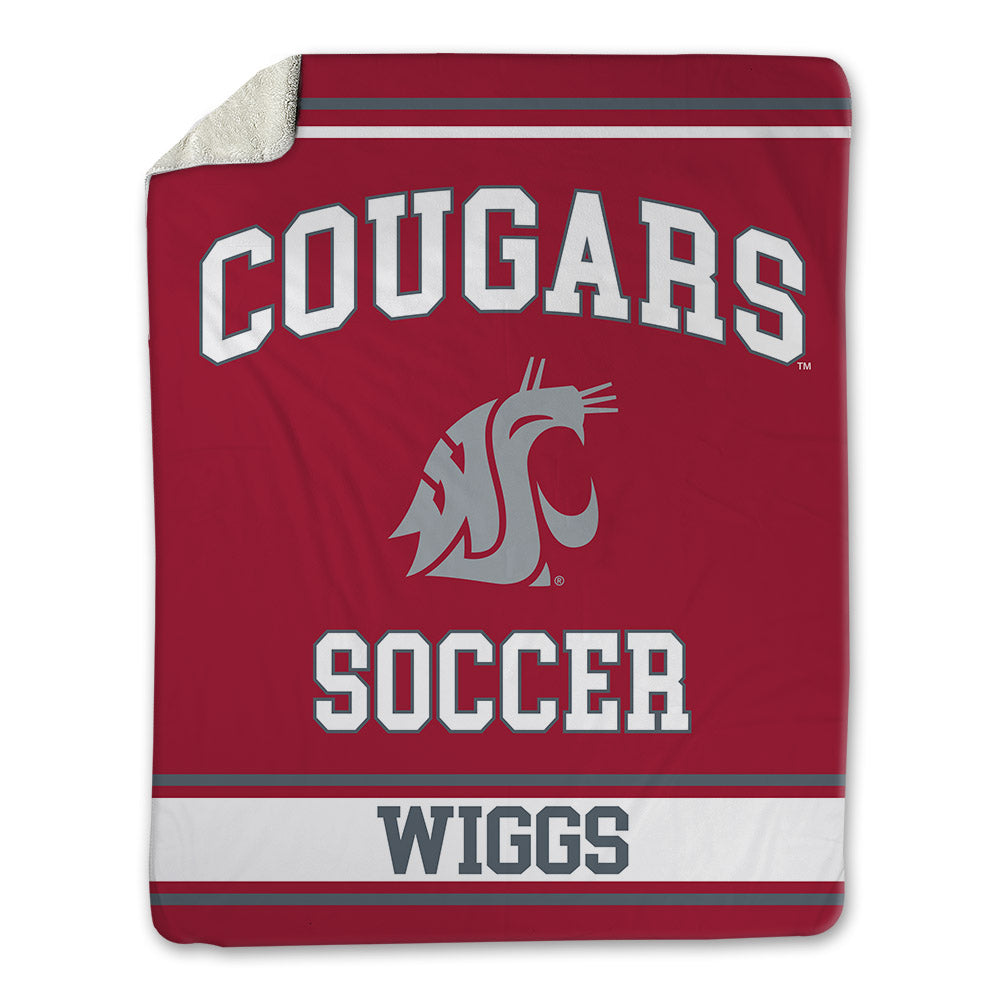 WSU - NCAA Women's Soccer : Elizabeth Wiggs - Blanket-0