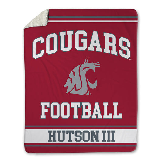 WSU - NCAA Football : Paul Hutson III - Blanket-0