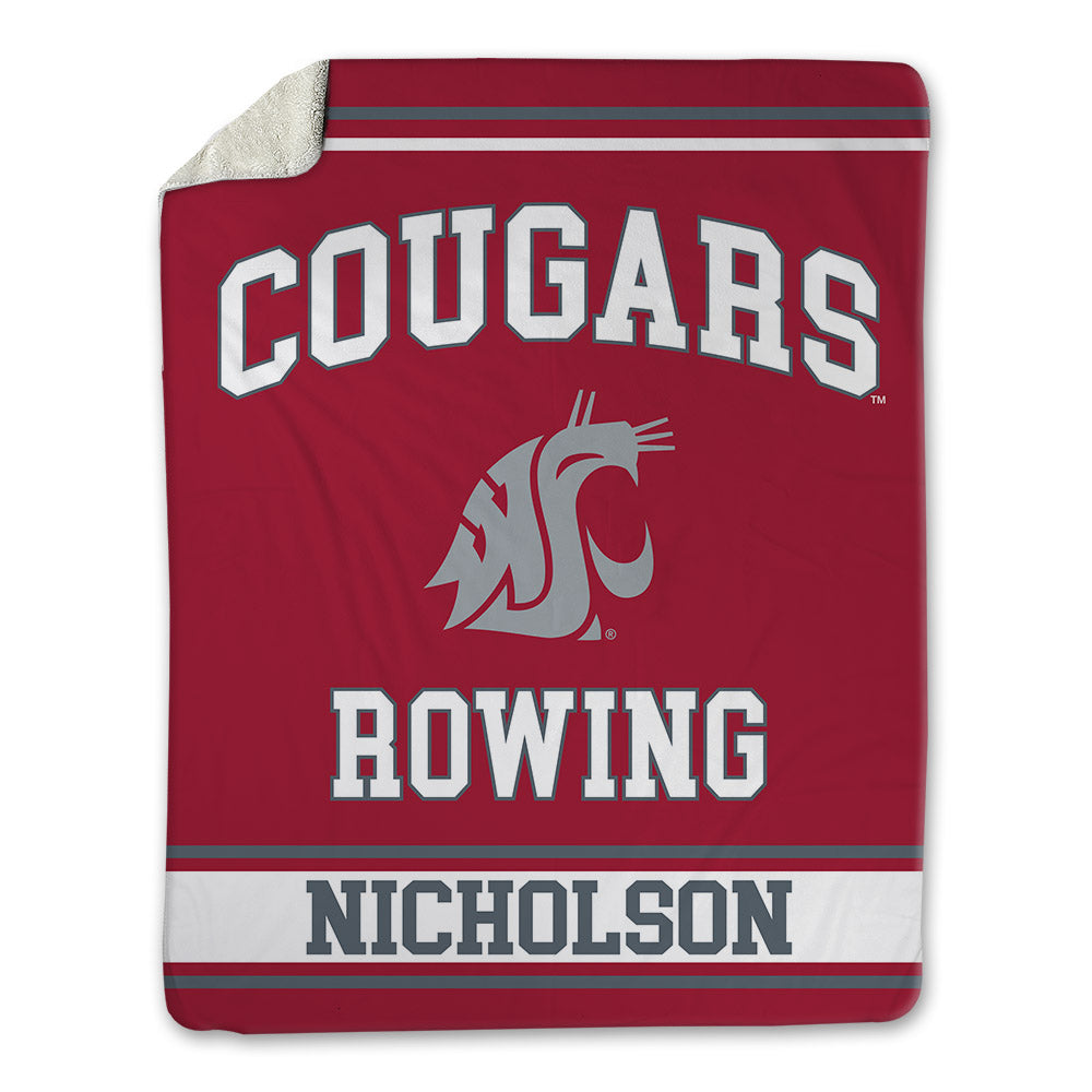 WSU - NCAA Women's Rowing : Isla Nicholson - Blanket-0