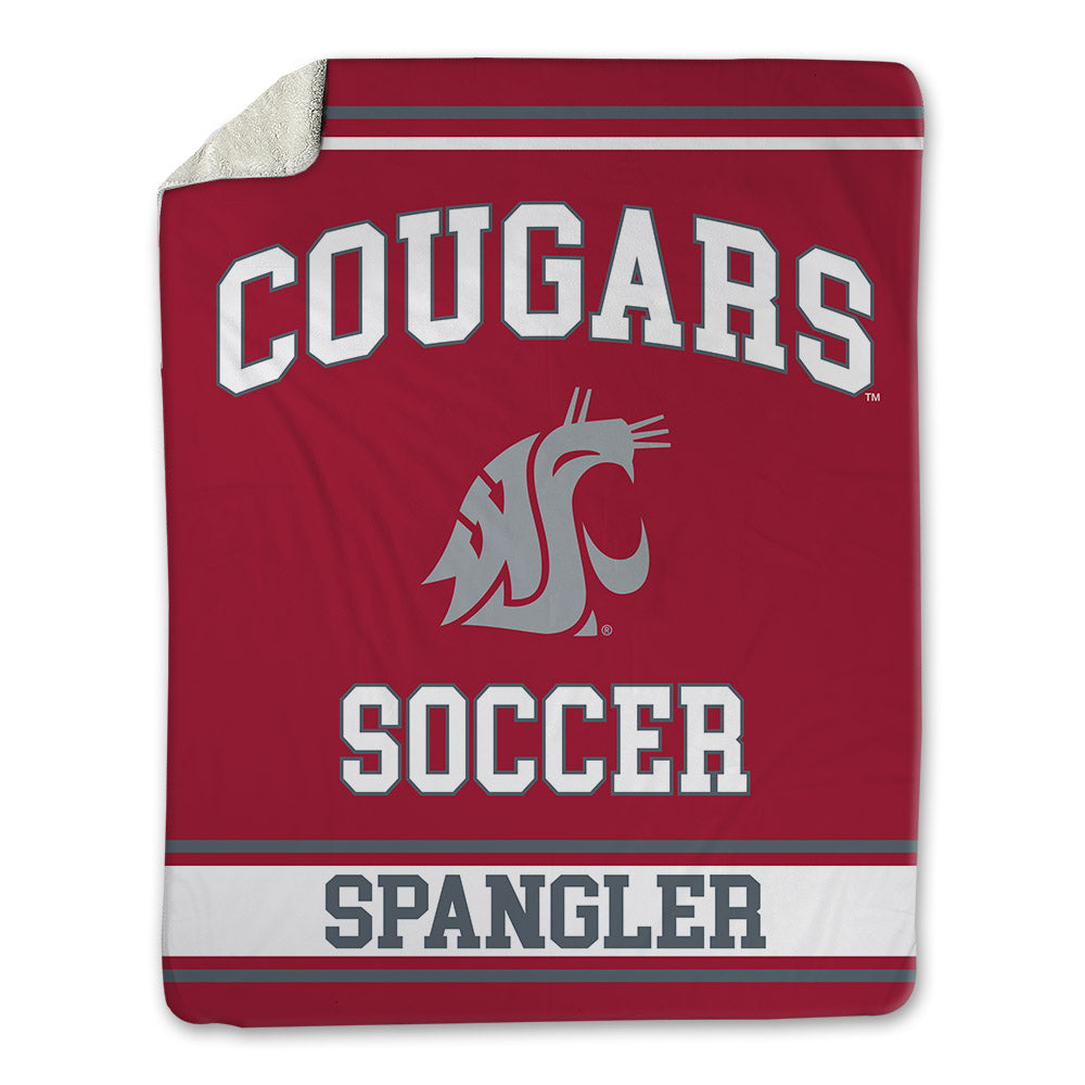 WSU - NCAA Women's Soccer : Kate Spangler - Blanket-0