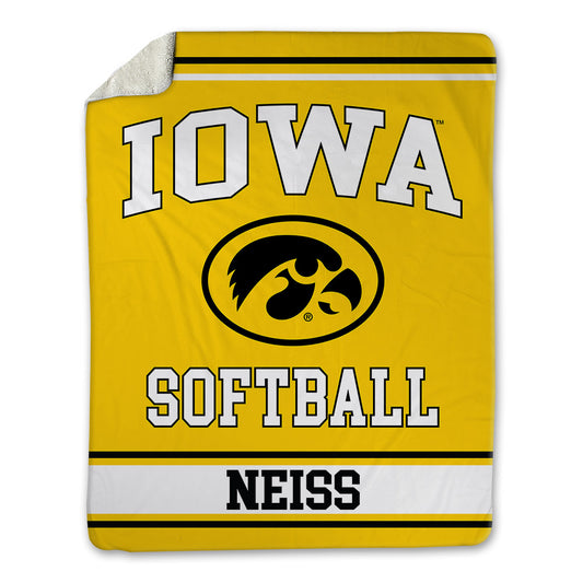 Iowa - NCAA Softball : Serayah Neiss - Blanket-0