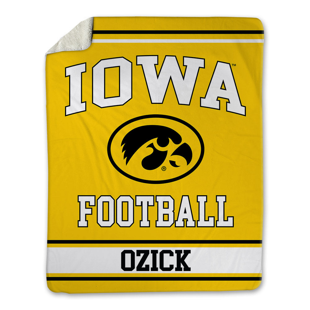 Iowa - NCAA Football : Eli Ozick - Blanket-0