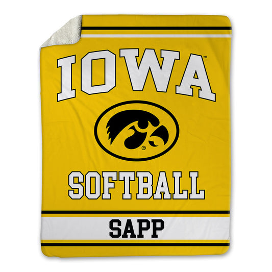 Iowa - NCAA Softball : Avery Sapp - Blanket-0