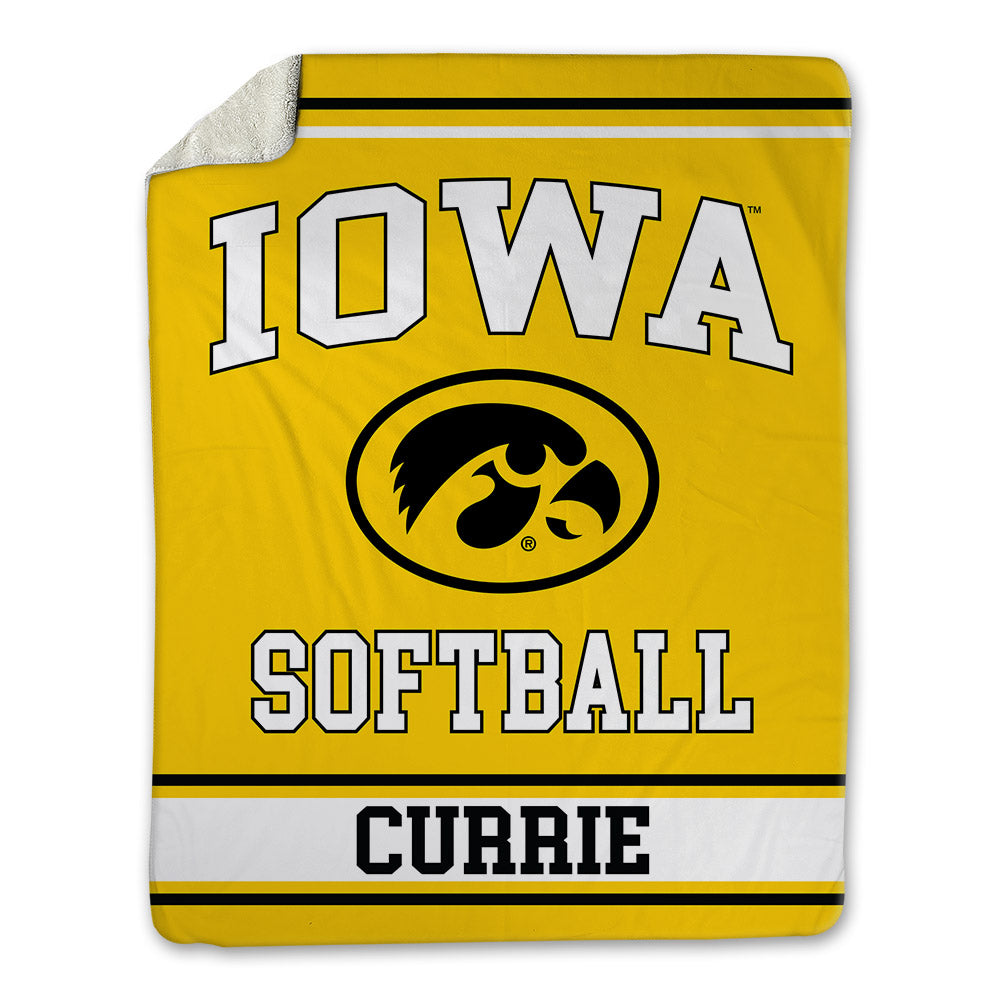 Iowa - NCAA Softball : Logan Currie - Blanket-0