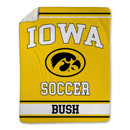 Iowa - NCAA Women's Soccer : Sofia Bush - Blanket-0