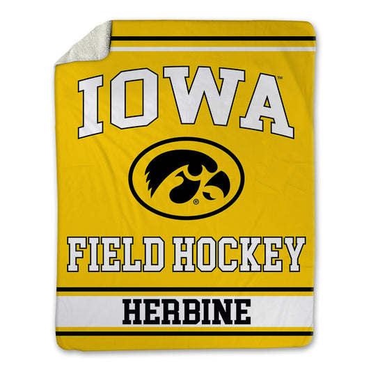 Iowa - NCAA Women's Field Hockey : Rachel Herbine - Blanket-0