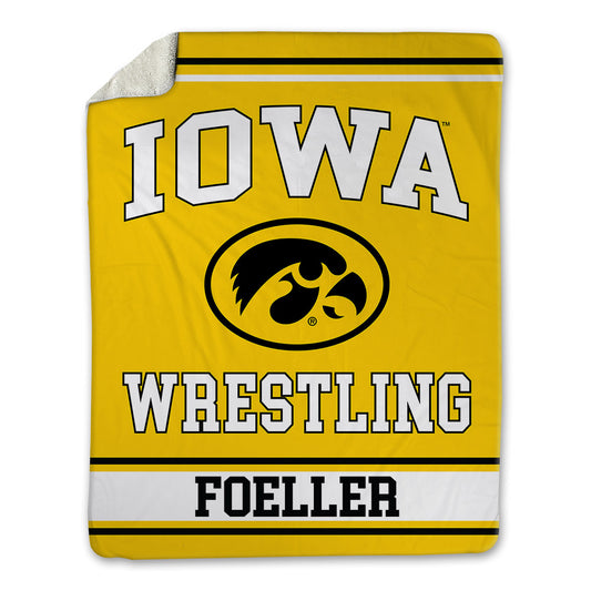 Iowa - NCAA Women's Wrestling : Jaycee Foeller - Blanket-0