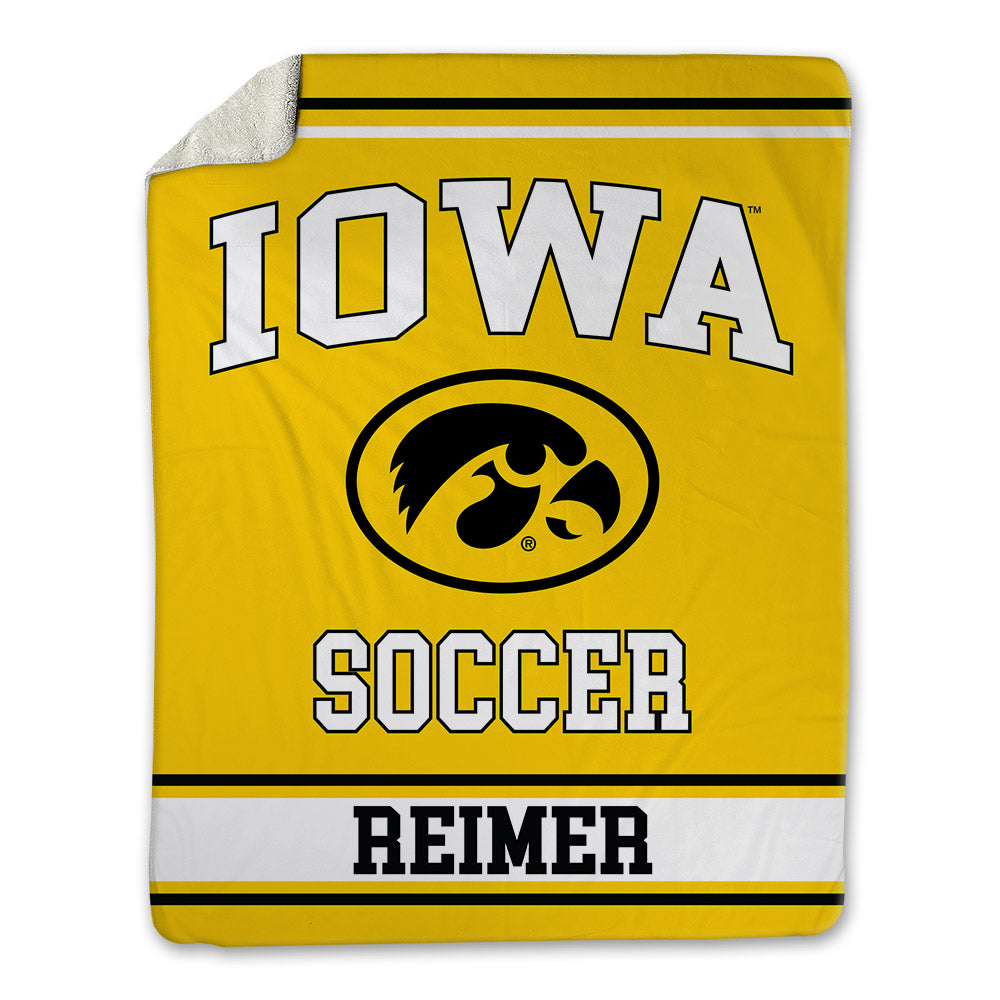 Iowa - NCAA Women's Soccer : Sammy Reimer - Blanket-0