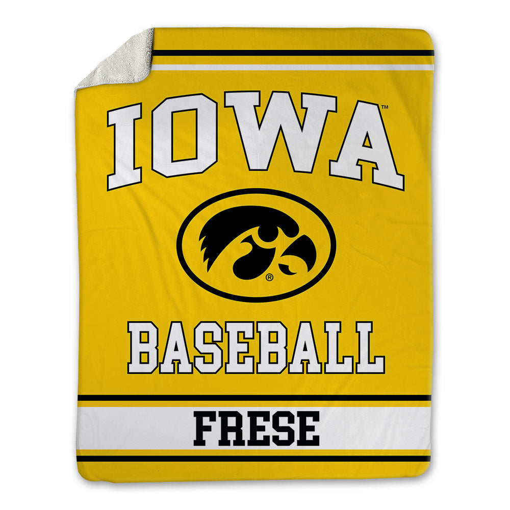 Iowa - NCAA Baseball : Maddux Frese - Blanket-0