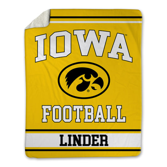 Iowa - NCAA Football : Owen Linder - Blanket-0