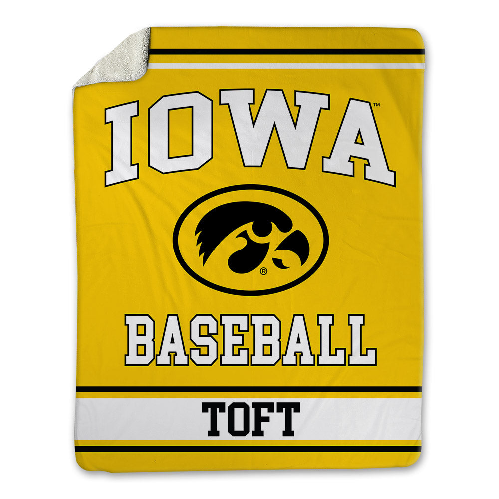 Iowa - NCAA Baseball : Ben Toft - Blanket-0