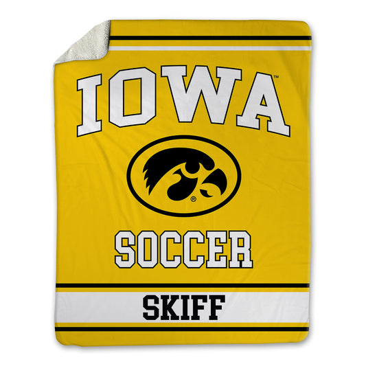 Iowa - NCAA Women's Soccer : Abby Skiff - Blanket-0