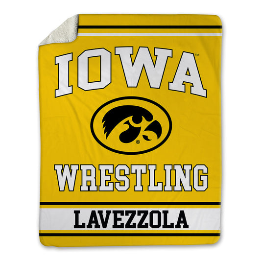 Iowa - NCAA Men's Wrestling : Anthony Lavezzola - Blanket-0