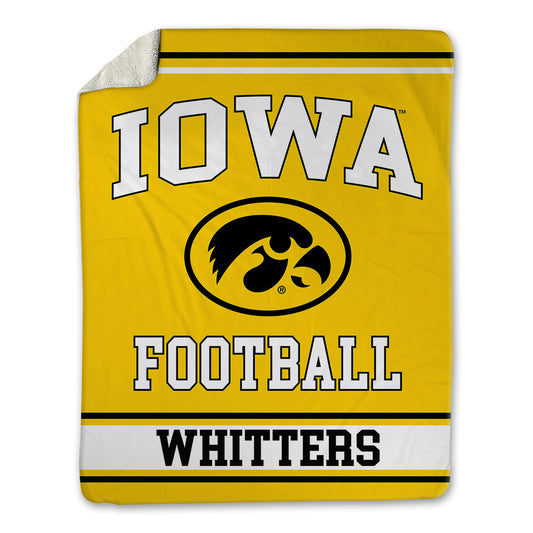 Iowa - NCAA Football : Colin Whitters - Blanket-0