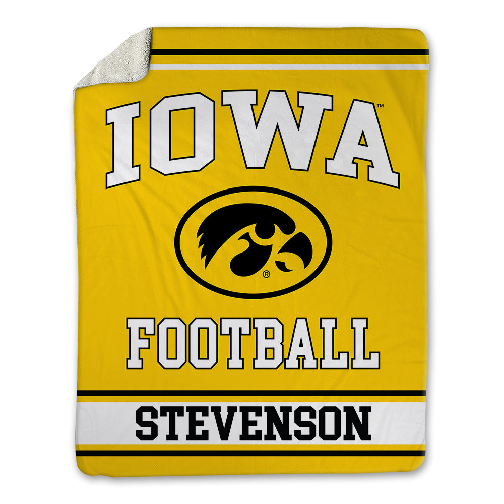Iowa - NCAA Football : Brice Stevenson - Blanket-0