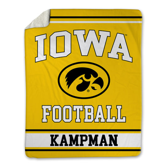 Iowa - NCAA Football : Eli Kampman - Blanket-0