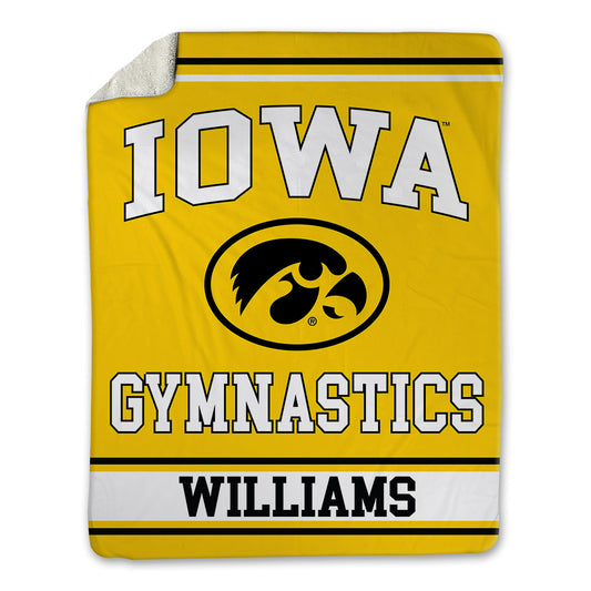 Iowa - NCAA Women's Gymnastics : Sydney Williams - Blanket-0