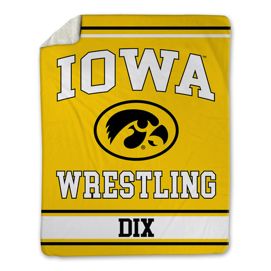 Iowa - NCAA Women's Wrestling : Libby Dix - Blanket-0