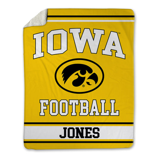 Iowa - NCAA Football : Leighton Jones - Blanket-0