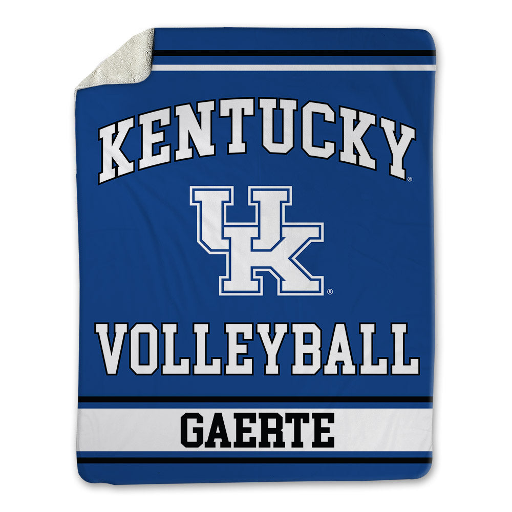 Kentucky - NCAA Women's Volleyball : Morgan Gaerte - Blanket-0