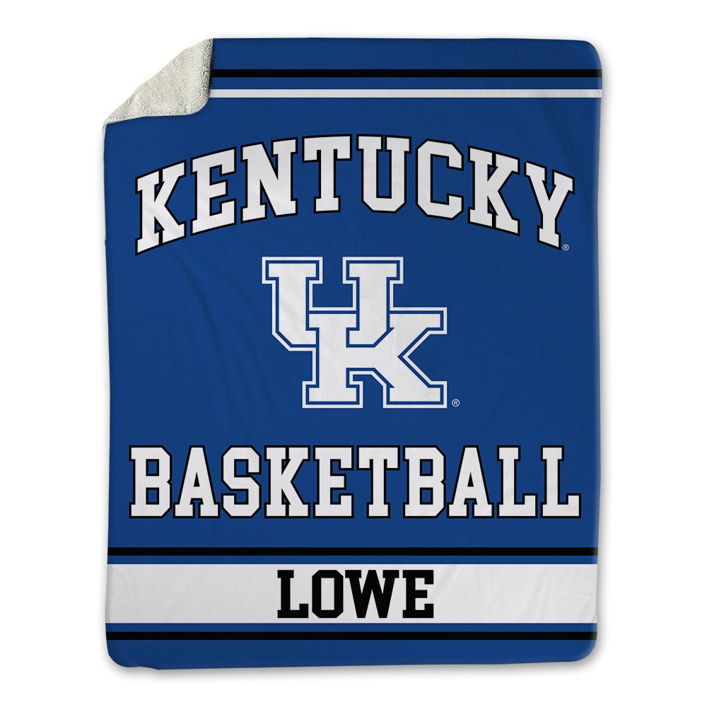 Kentucky - NCAA Men's Basketball : Jaland Lowe - Blanket-0