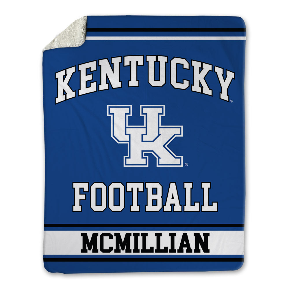 Kentucky - NCAA Football : Isaiah McMillian - Blanket-0