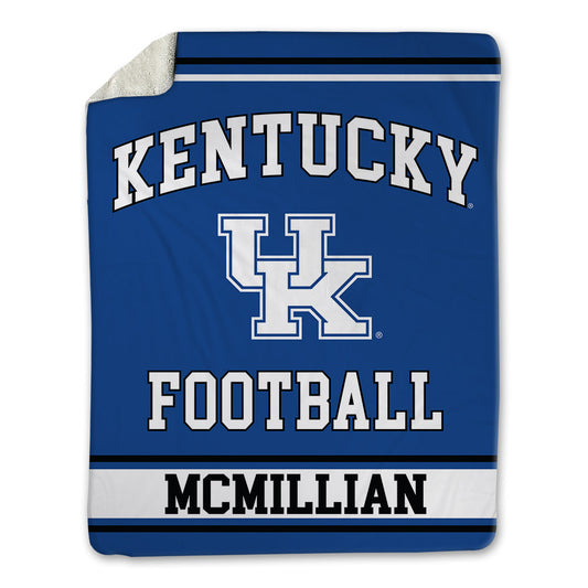 Kentucky - NCAA Football : Isaiah McMillian - Blanket-0