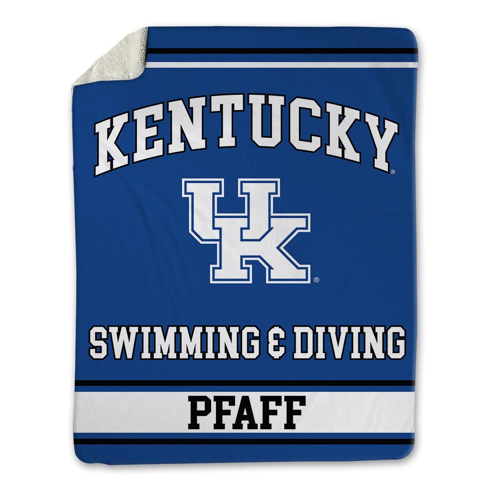 Kentucky - NCAA Women's Swimming & Diving : Kristy Pfaff - Blanket-0