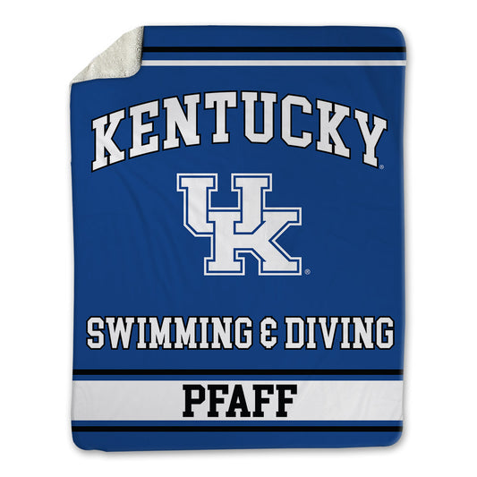 Kentucky - NCAA Women's Swimming & Diving : Kristy Pfaff - Blanket-0