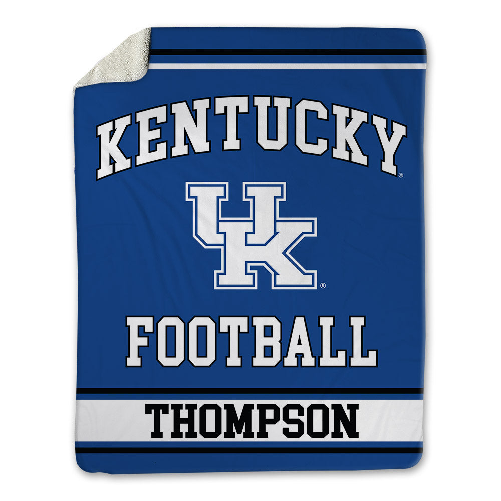 Kentucky - NCAA Football : Kris Thompson - Blanket-0