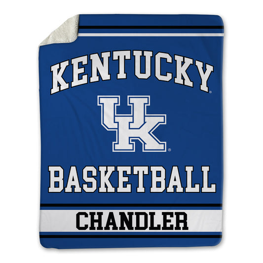 Kentucky - NCAA Men's Basketball : Collin Chandler - Blanket-0