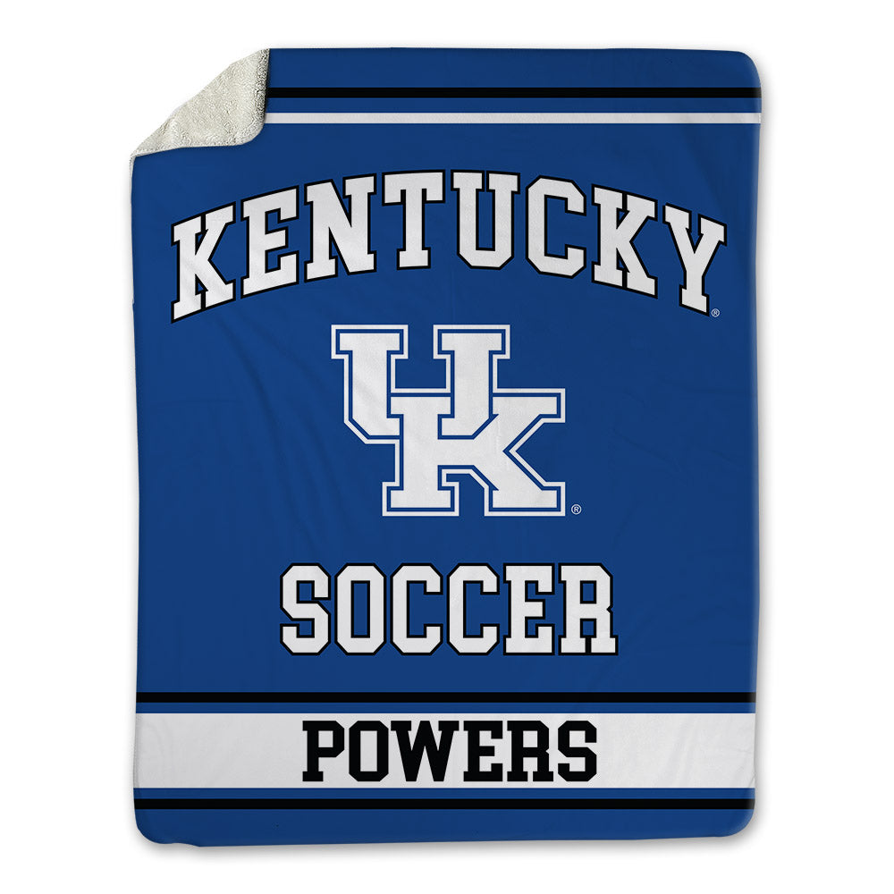 Kentucky - NCAA Women's Soccer : Rayna Powers - Blanket-0