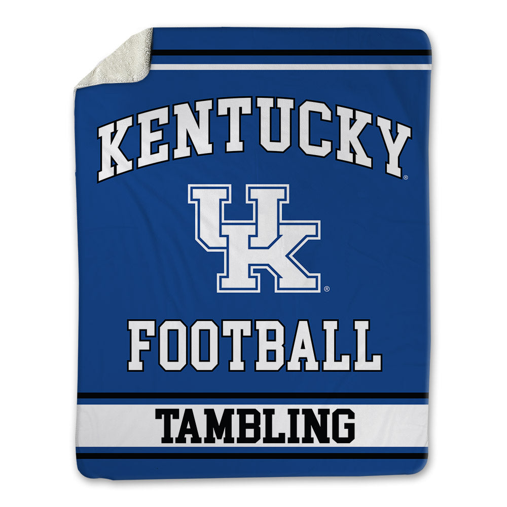 Kentucky - NCAA Football : Nelson Tambling - Blanket-0