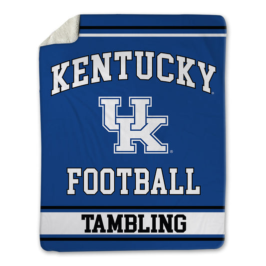Kentucky - NCAA Football : Nelson Tambling - Blanket-0
