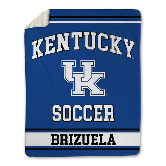 Kentucky - NCAA Men's Soccer : Joaquin Brizuela - Blanket-0