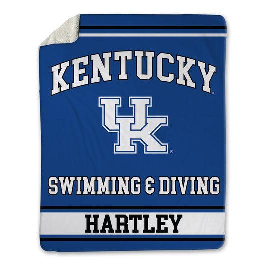 Kentucky - NCAA Women's Swimming & Diving : Madison Hartley - Blanket-0