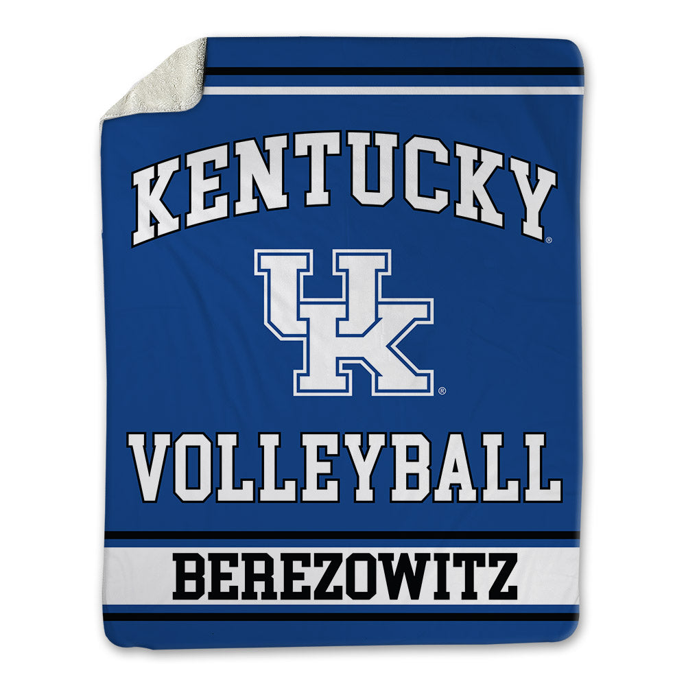 Kentucky - NCAA Women's Volleyball : Molly Berezowitz - Blanket-0
