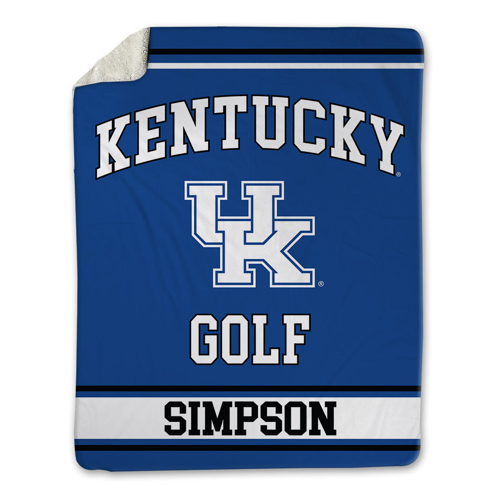 Kentucky - NCAA Women's Golf : Raleygh Simpson - Blanket-0
