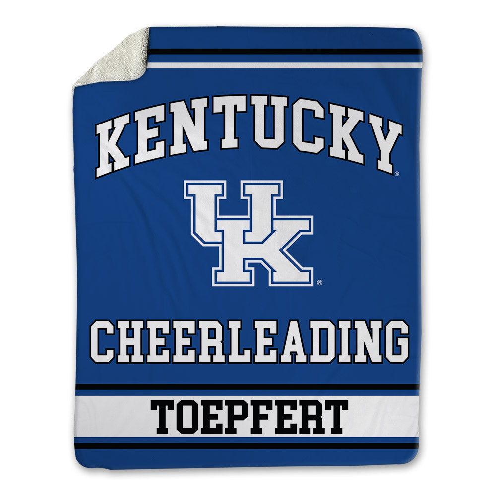 Kentucky - NCAA Cheerleading : Alyssa Toepfert - Blanket-0