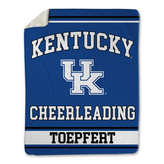 Kentucky - NCAA Cheerleading : Alyssa Toepfert - Blanket-0