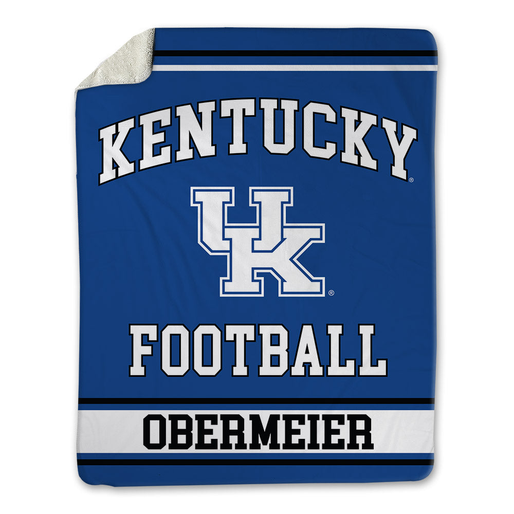 Kentucky - NCAA Football : Matthew Obermeier - Blanket-0
