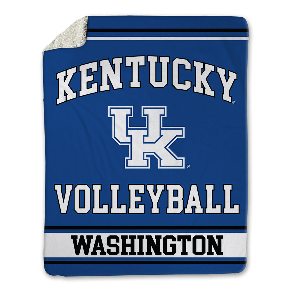 Kentucky - NCAA Women's Volleyball : Kennedy Washington - Blanket-0