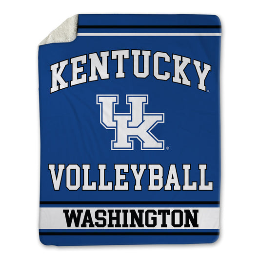 Kentucky - NCAA Women's Volleyball : Kennedy Washington - Blanket-0