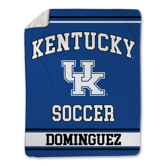 Kentucky - NCAA Women's Soccer : Mimi Dominguez - Blanket-0