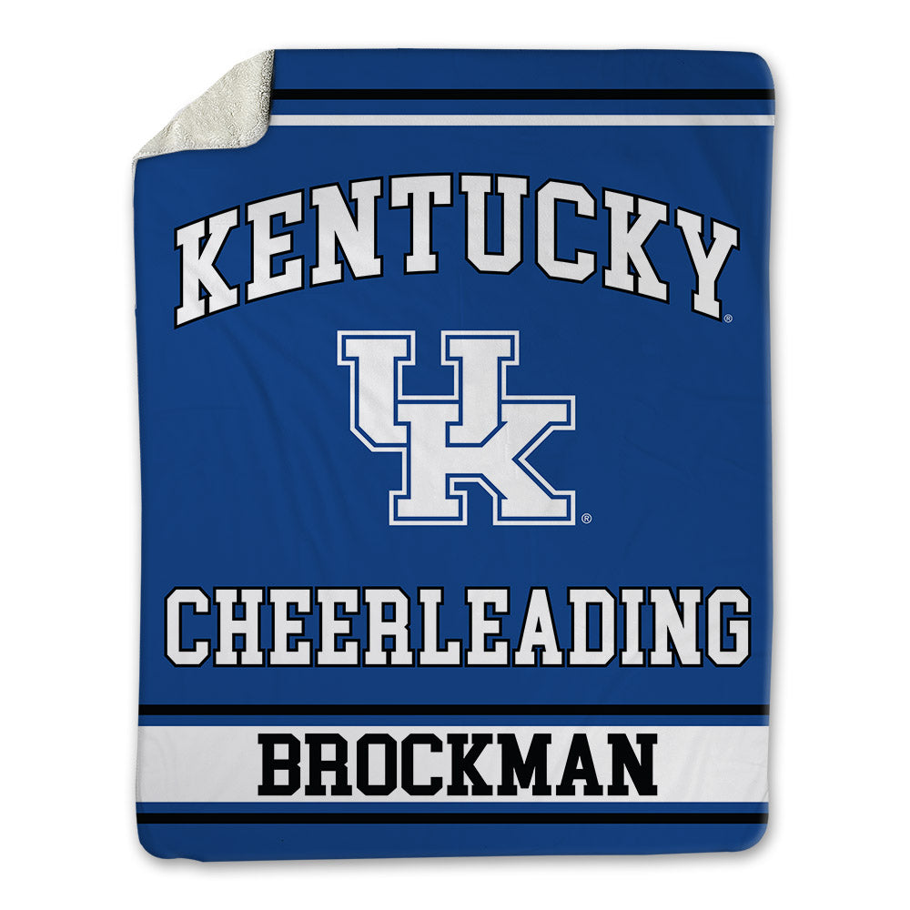 Kentucky - NCAA Cheerleading : Nathan Brockman - Blanket-0