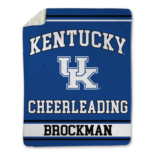 Kentucky - NCAA Cheerleading : Nathan Brockman - Blanket-0