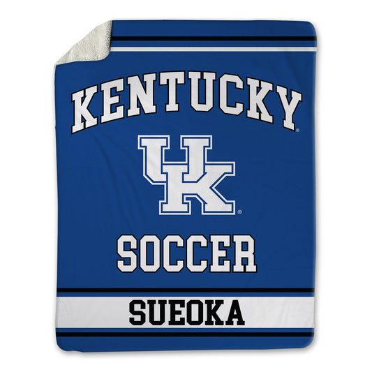Kentucky - NCAA Women's Soccer : Mika Sueoka - Blanket-0