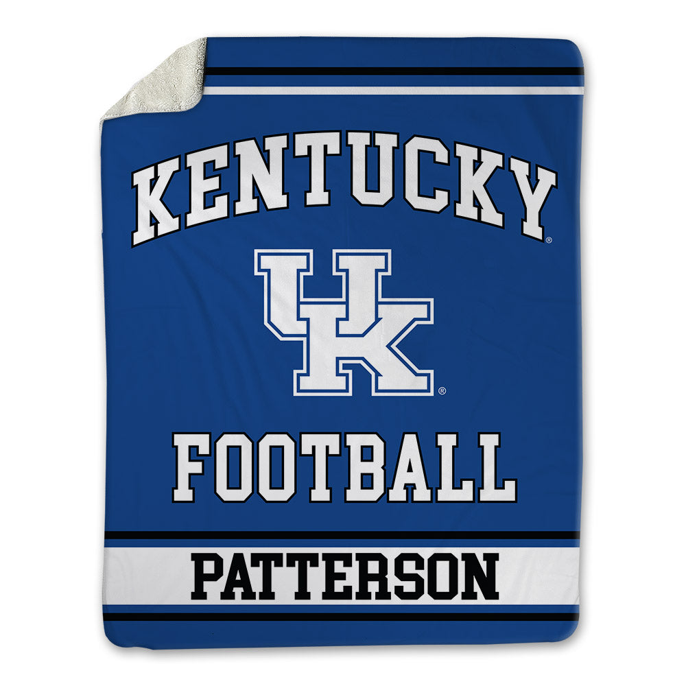 Kentucky - NCAA Football : Jason Patterson - Blanket-0